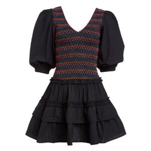 NWT Love the label Audrey dress in black multi
